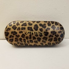 Guess Leopard Print Eyeglass or Sunglass Hardcase