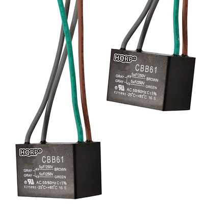 Condensatore Motore HQRP Per Ventilatore Da Soffitto Hampton Bay 2.5uF - Foto 8