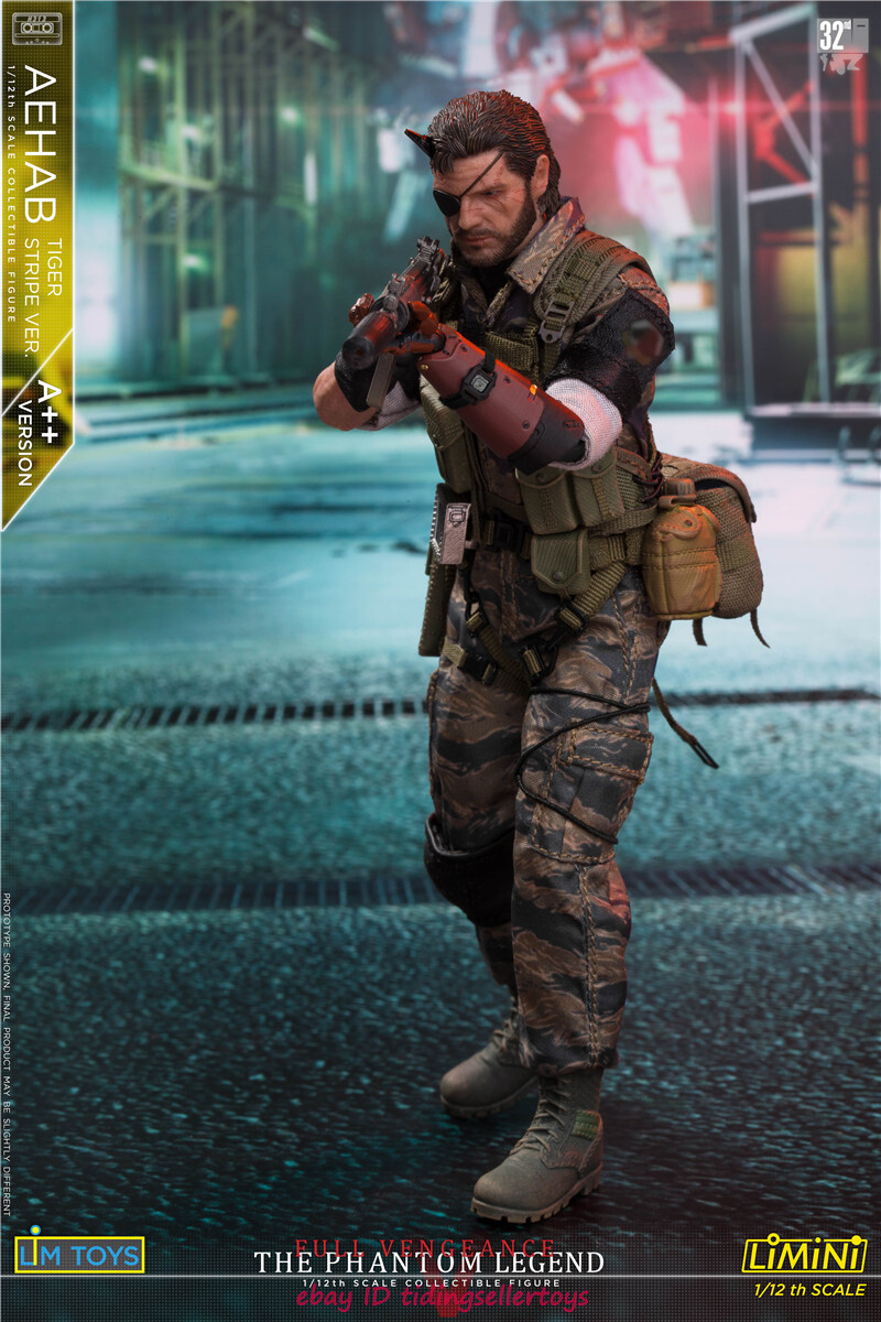LIMTOYS Metal Gear Ishmel Tiger Stripe Solid Snake Edition 1