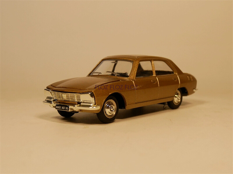 Dinky Peugeot 504 ミニカー for Dinky Toys for Peugeot 504 1:43 Truck Pre-built Model