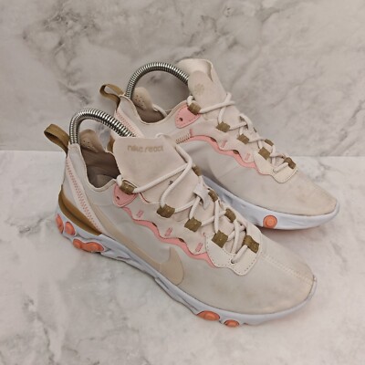 Nike React Element 55 Damen Sneaker UK 5,5 EU 39 Orewood Brown BQ2728-007