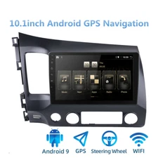 Car Android Head Unit Dash Radio Multimedia Video Navigation GPS For 06-11 Civic
