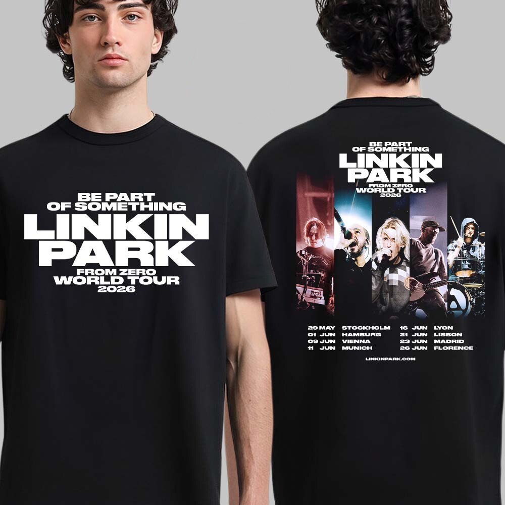 Linkin Park FROM ZERO WORLD TOUR Tシャツ L Linkin Park From Zero World Tour 2025 August September T