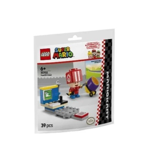 LEGO Super Mario Toad Pit Crew Paper Bag 30702 (SEALED) | eBay