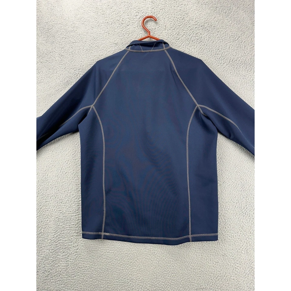 Camisa Pullover de Golf Sunice Adulto Grande Azul Cuarto Cremallera Ligera Atlética Hombres Foto 3 de 4