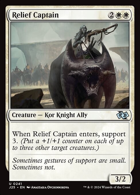 NM Relief Captain, MTG, Foundations Jumpstart, Magic the Gathering, 241