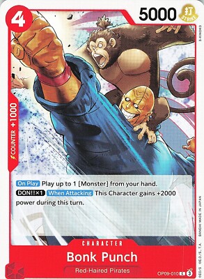 One Piece Emperors in the New World Bonk Punch Card OP09-010