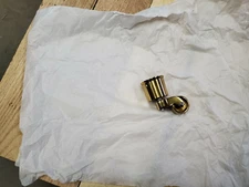 Jamestown Brass Cup Caster 1" dia. wheel Lt Sherwood Finish Sold by the Piece