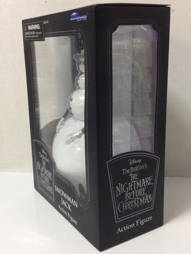 Tim Burton’s The Nightmare Before Christmas SNOWMAN JACK Action Figure - NEW - Picture 6 of 11