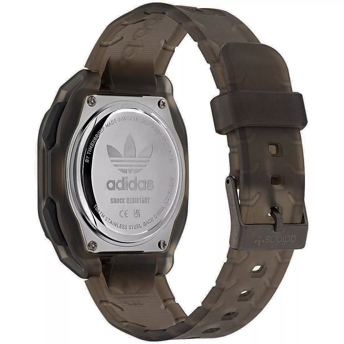 STREET AOST23059 Silicone ADIDAS TECH Anadigit Black CITY | eBay Wristwatch ONE