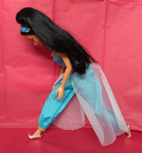RARO! Barbie vintage originale anni 90 Aladdin Disney principessa gelsomino bambola da collezione - Foto 5 di 19