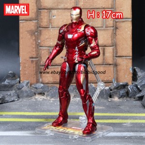 Iron-Man-Tony-Stark-Marvel-Avengers-Legends-Comic-Heroes-7in-Action-Figure-Toys