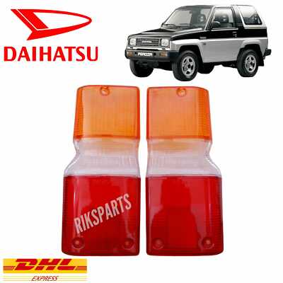 DAIHATSU FEROZA ROCKY SPORTRAK FOURTRAK TAIL LIGHT REAR LAMPS LENS