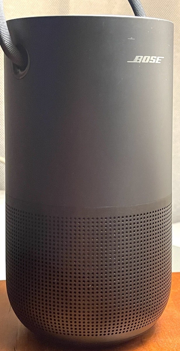 ★極美品★BOSE PORTABLE HOME SPEAKER トリプルブラック Bose Portable Smart Speaker with built in WiFi, Bluetooth