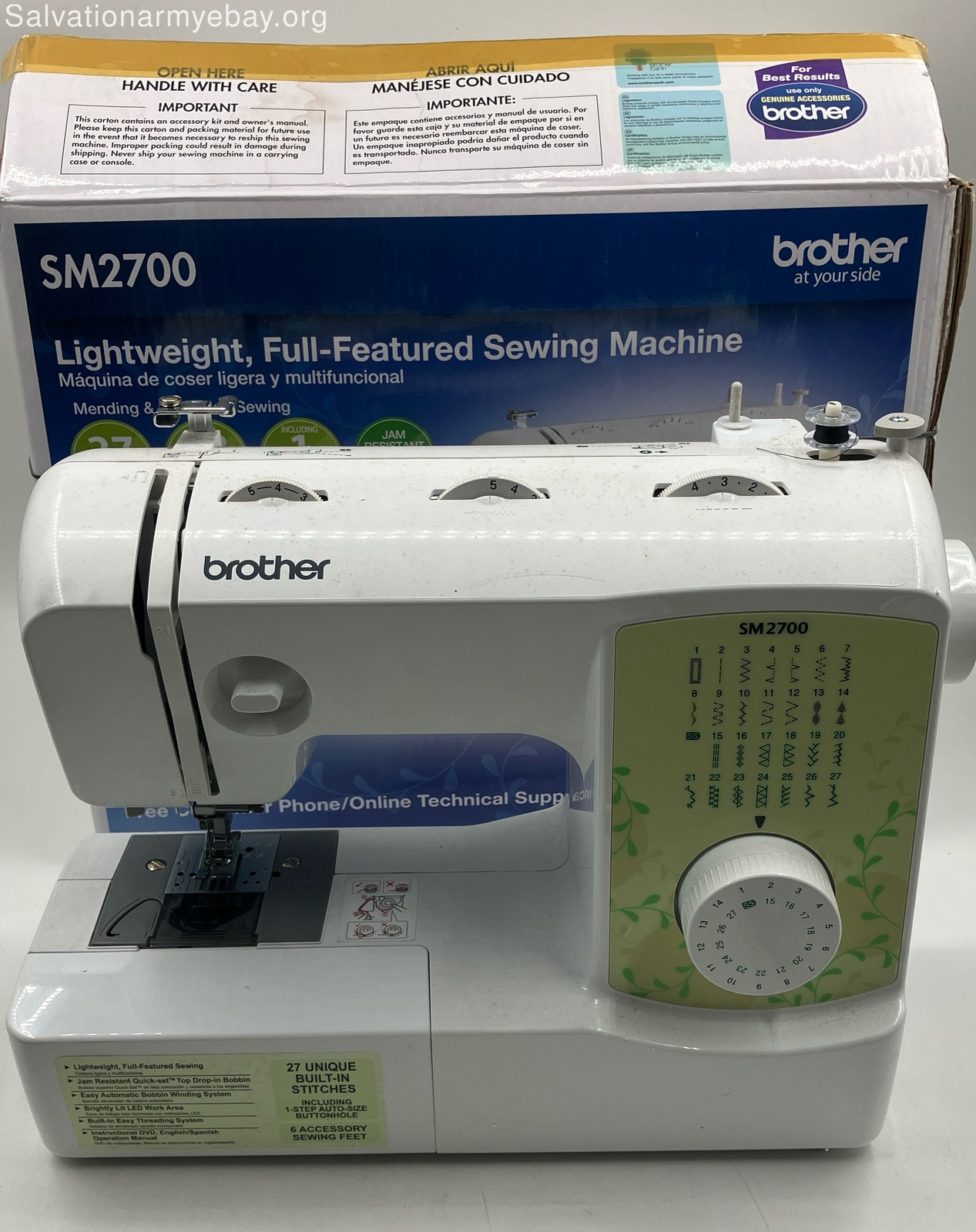 BROTHER SM2700 SEWING MACHINE TESTED WORKING WITH BOX eBay