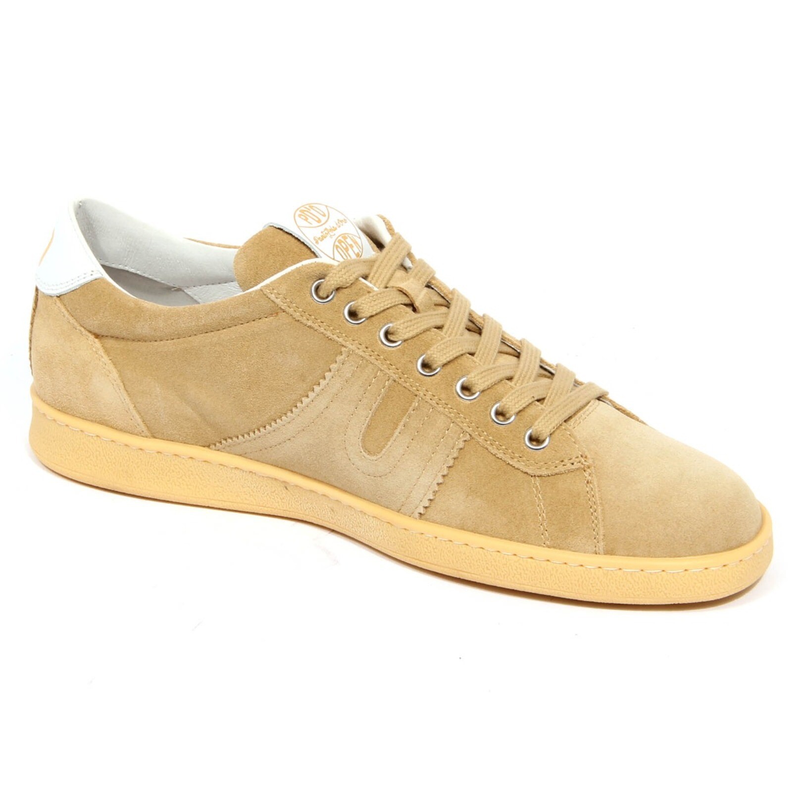 PANTOFOLA D’ORO H0061 sneaker uomo PANTOFOLA D'ORO UNLIMITED EDITION camel suede shoes men