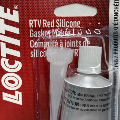 Hi- Temp RTV Red Silicone Gasket Maker, Sensor Safe, 80 ml