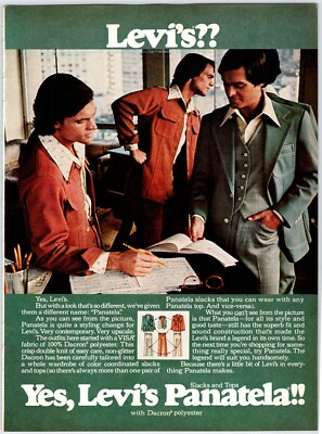 その他 VINTAGE Levi's 70s advertising POSTER Levi Strauss Vintage Advertising Banner 1970s | Levi's Display