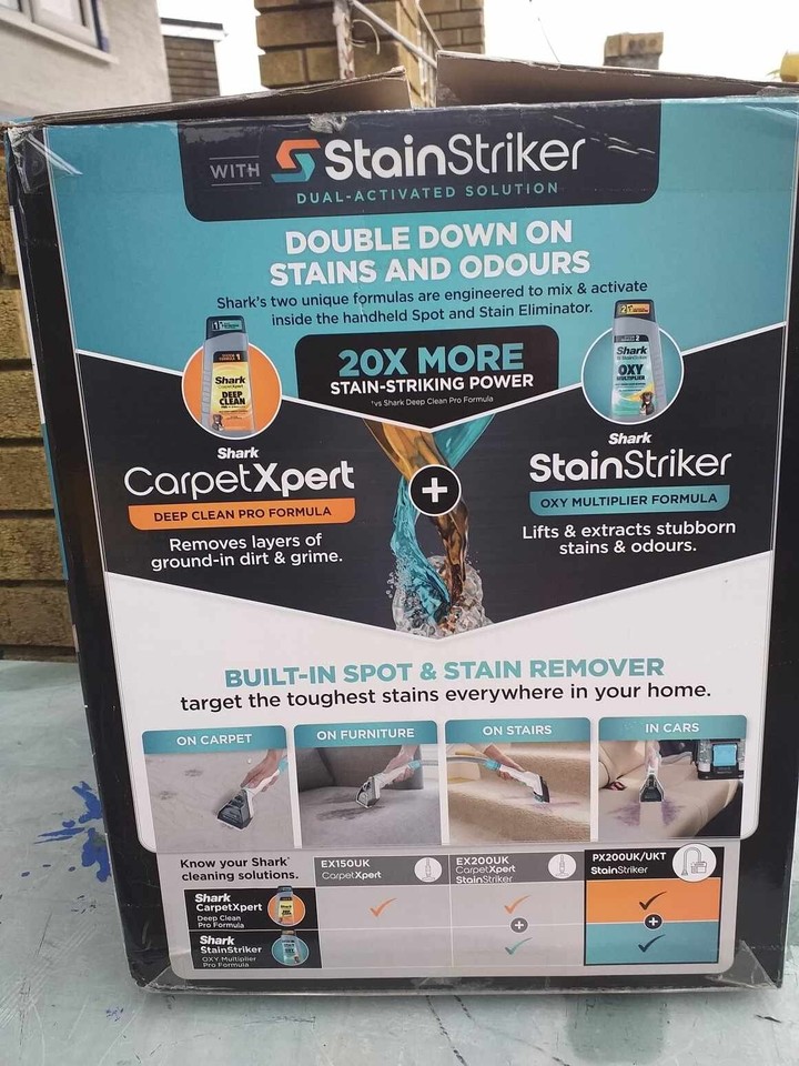 shark stainstriker spot carpet cleaner eBay