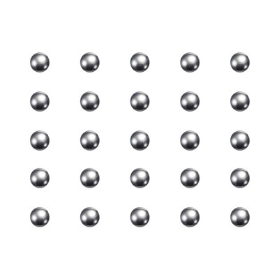 1000pcs Precision Balls 2.5mm Diameter G100 201 Stainless Steel for Bearings