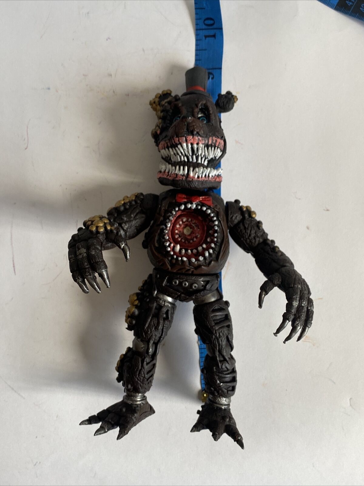 TOY FIGURE MEXICAN FIVE NIGHTS AT FREDDY 'ANIMATRONICS FREDDY COFFEE  TWISTED 9IN