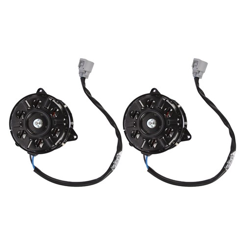 2X Left + Right Side Cooling Fan Motor Assembly For Lexus RX350 RX400H RX450H - Picture 7 of 7