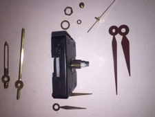 NOS Quartz Clock Movement,American Made,5/16" Threaded Shaft, I Shaft Hands Inc.