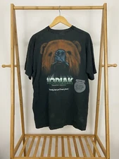 VTG Kodiak Smokeless Tobacco Grizzly Bear Single Stitch T-Shirt XL USA