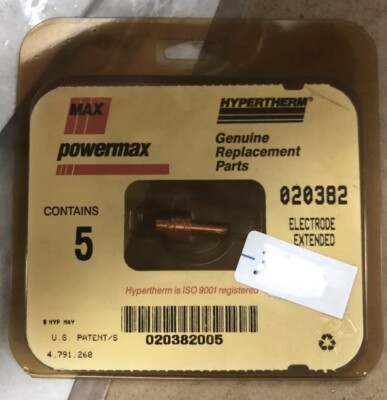 Hypertherm PowerMax Electrode - Pack of 5 (020382)