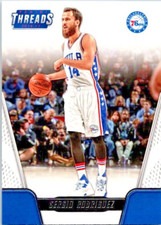 2016-17 Panini Threads #143 Sergio Rodriguez