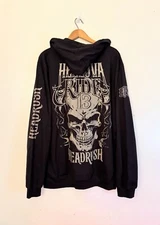 Headrush Helluva Ride 13 Black Hoodie Sweatshirt Men’s Size 2XL New W/ Tag