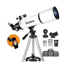 Telescope,80mm Aperture 600mm Telescopes for Adults Astronomy,Fully Mult-Coat...