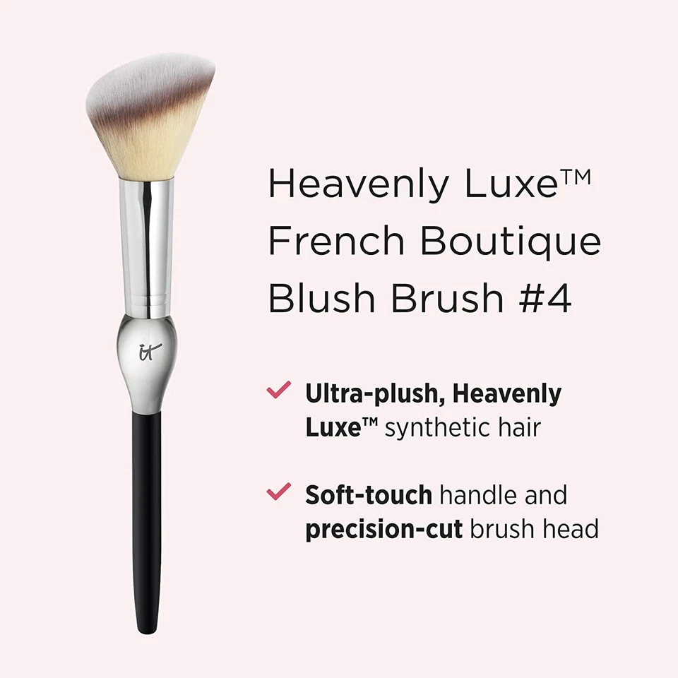 IT Cosmetics BYE BYE PORES Blush NATURALLY PRETTY Heavenly LUXE FRENCH Brush #4 - Image 3 of 4