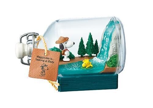 Re-Ment Peanuts Snoopy Happiness with Friends Miniature Figure Terrarium Display - Picture 6 of 19