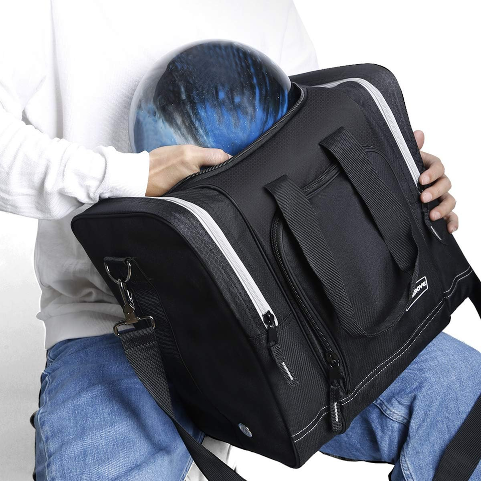 Bowling Ball Bag for Single Ball, 2020 Bowling Ball Tote Bowling Bag