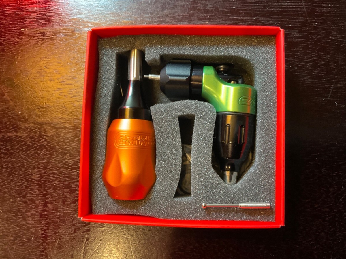 used Spektra Edge X FK Irons tattoo machine and Click Ergo