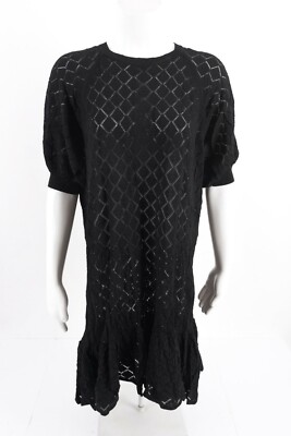 zara pointelle dress