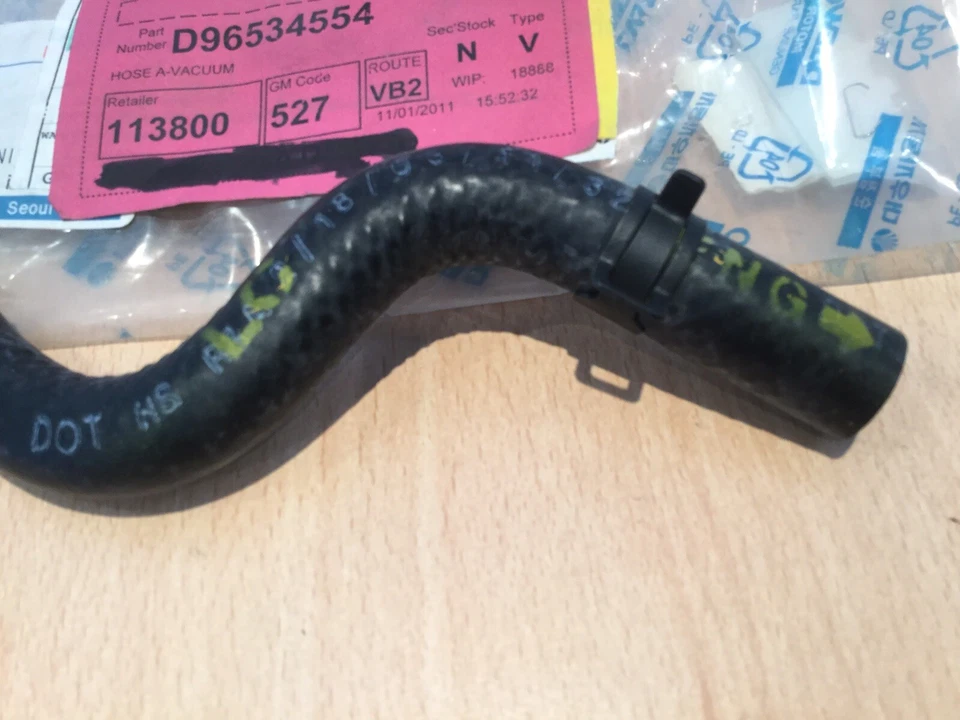 BNIB GENUINE GM CHEVROLET AVEO KALOS INLET MANIFOLD VACUUM HOSE PIPE 96534554 - Image 2 of 4