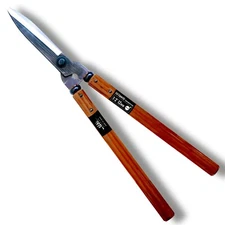 SUIZAN Japanese Hedge Shears 21.3" Professional Garden Clippers Precise Trimming