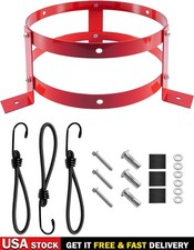 5 Gallon Bucket Holder Heavy Duty Aluminum Rack for Trailer RV Truck 11.6" Mount