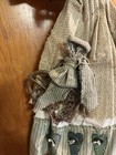 Primitive Handmade Folk Art Doll Naive Country New Tags Attached Wall Hanging — photo 3
