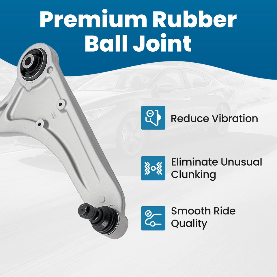 2Pcs Front Lower Control Arms Set w/ Ball Joint for Ford Fusion 2013-2020 MKZ - Изображение 4 из 4