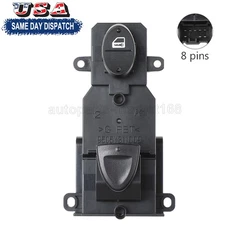 Front Passenger Power Window Door Lock Switch For 2006-11 Honda Civic 1.8L 2.0L