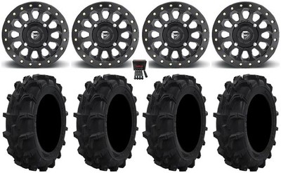 Fuel Vector Beadlock 15'' Wheels 30'' Mud XC Tires Can-Am Defender