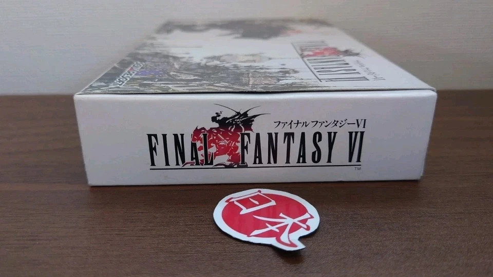Final Fantasy VI FF6 Super Nintendo SNES Super Famicom + MANUAL