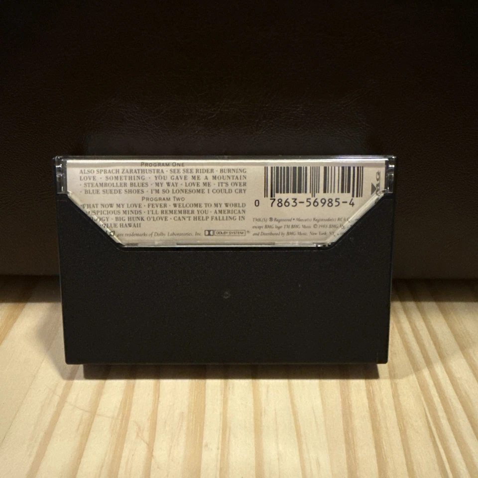 Elvis Presely The Alternate Aloha Recorded Live Jan 12, 1973 Cassette -LIKE NEW Foto 2 de 4