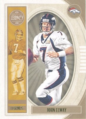PANINI-LEGACY LEGENDS John Elway BRONCOS Stanford HOF
