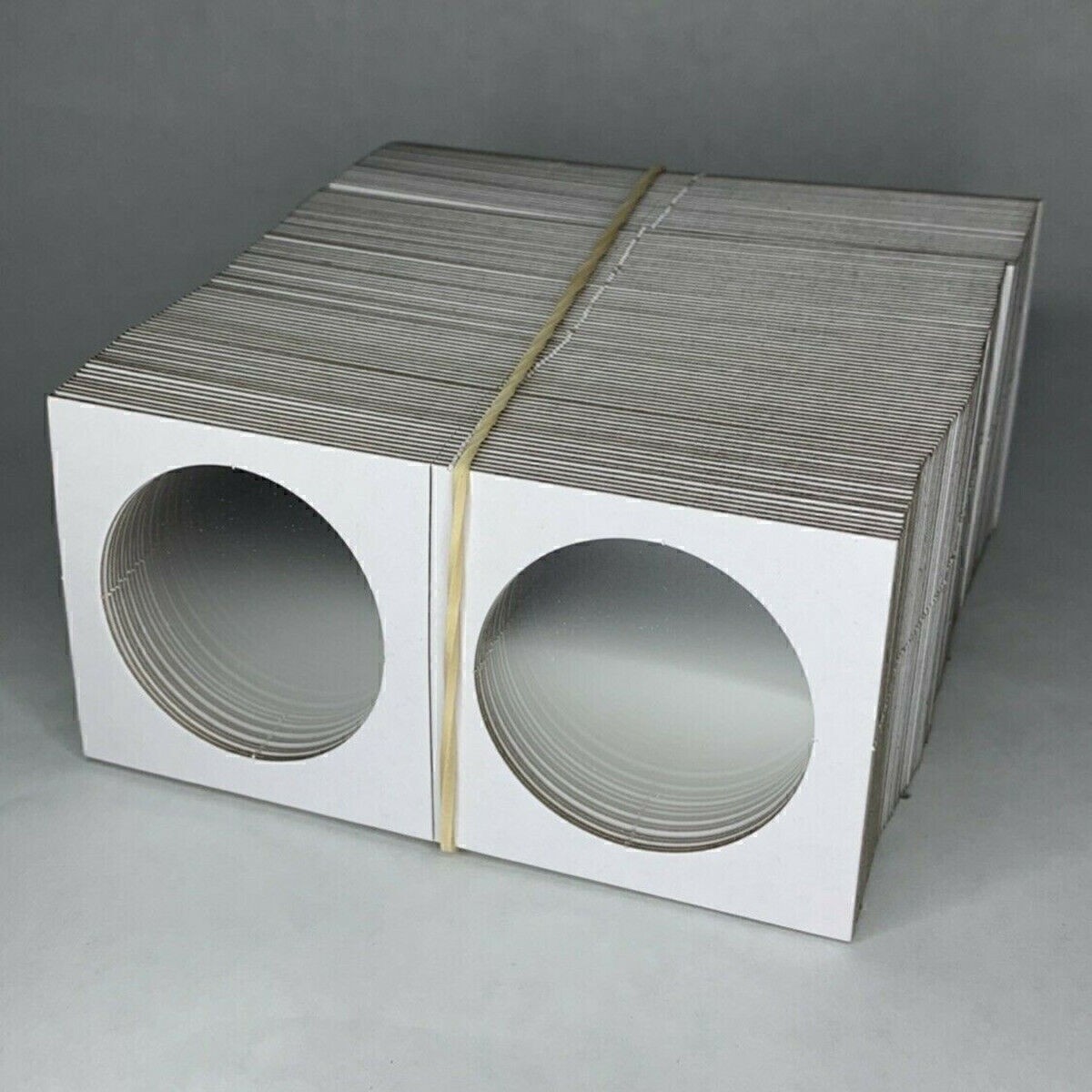 50pcs 40mm Large Coin Cardboard Mylar Flips Holder Envelopes Bundle