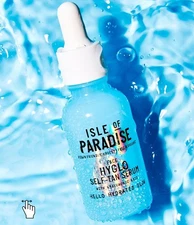 SET! Isle of Paradise HYGLO Face & Body Self-Tan Serum w/ Hyaluronic Acid – New