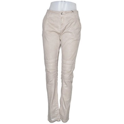 Funky Staff, Hose, Größe: M, Beige, Baumwolle/Elasthan, Sonstiges, Damen #2eQ
